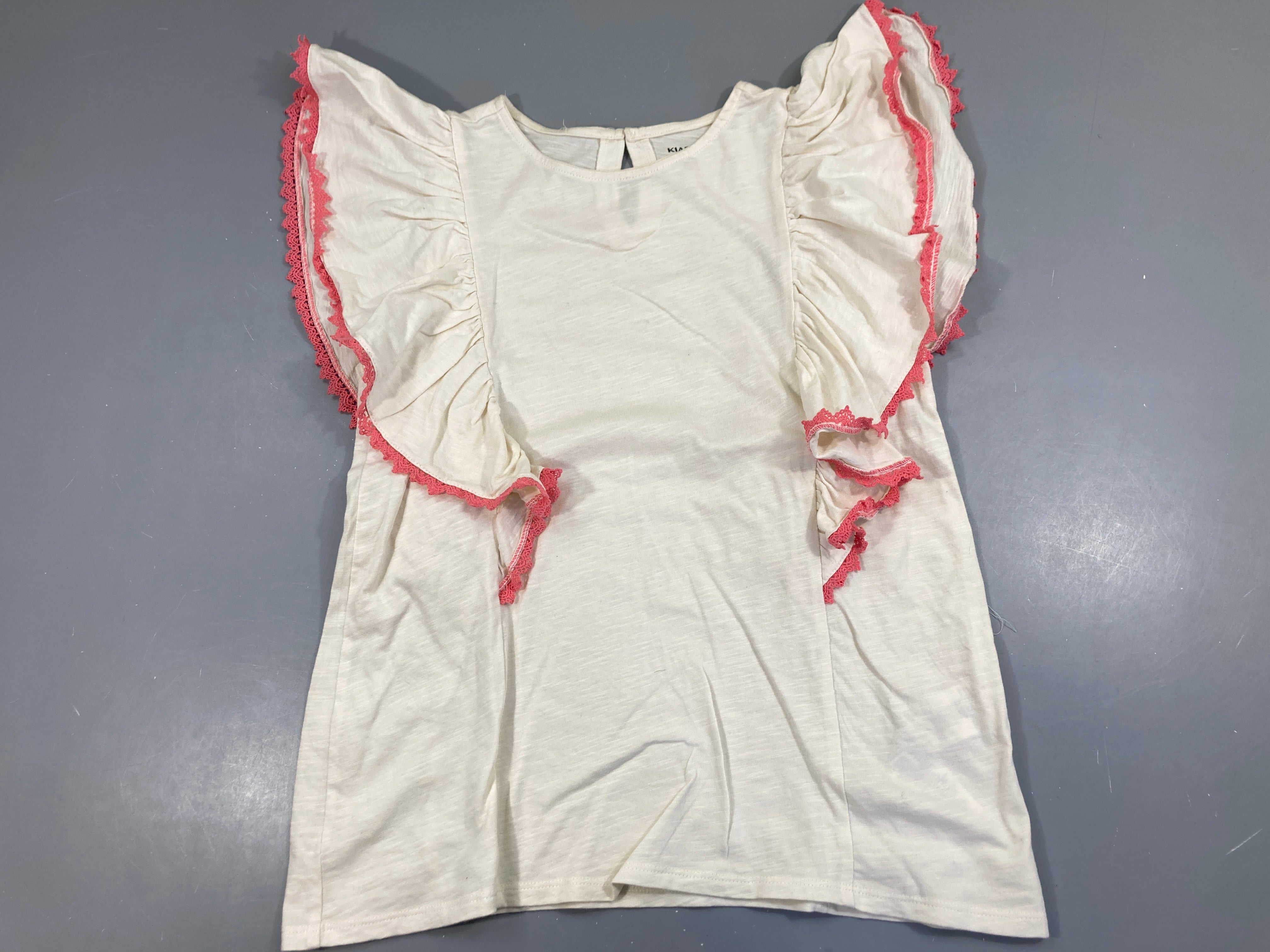 T-shirt m.c beige chiné