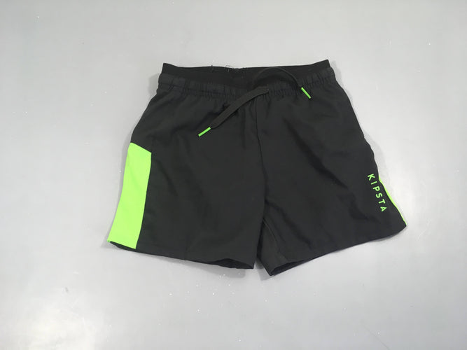 Short de sport noir/vert Kispta, moins cher chez Petit Kiwi