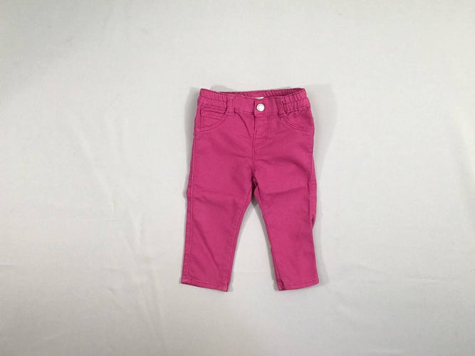 Pantalon rose vif, moins cher chez Petit Kiwi