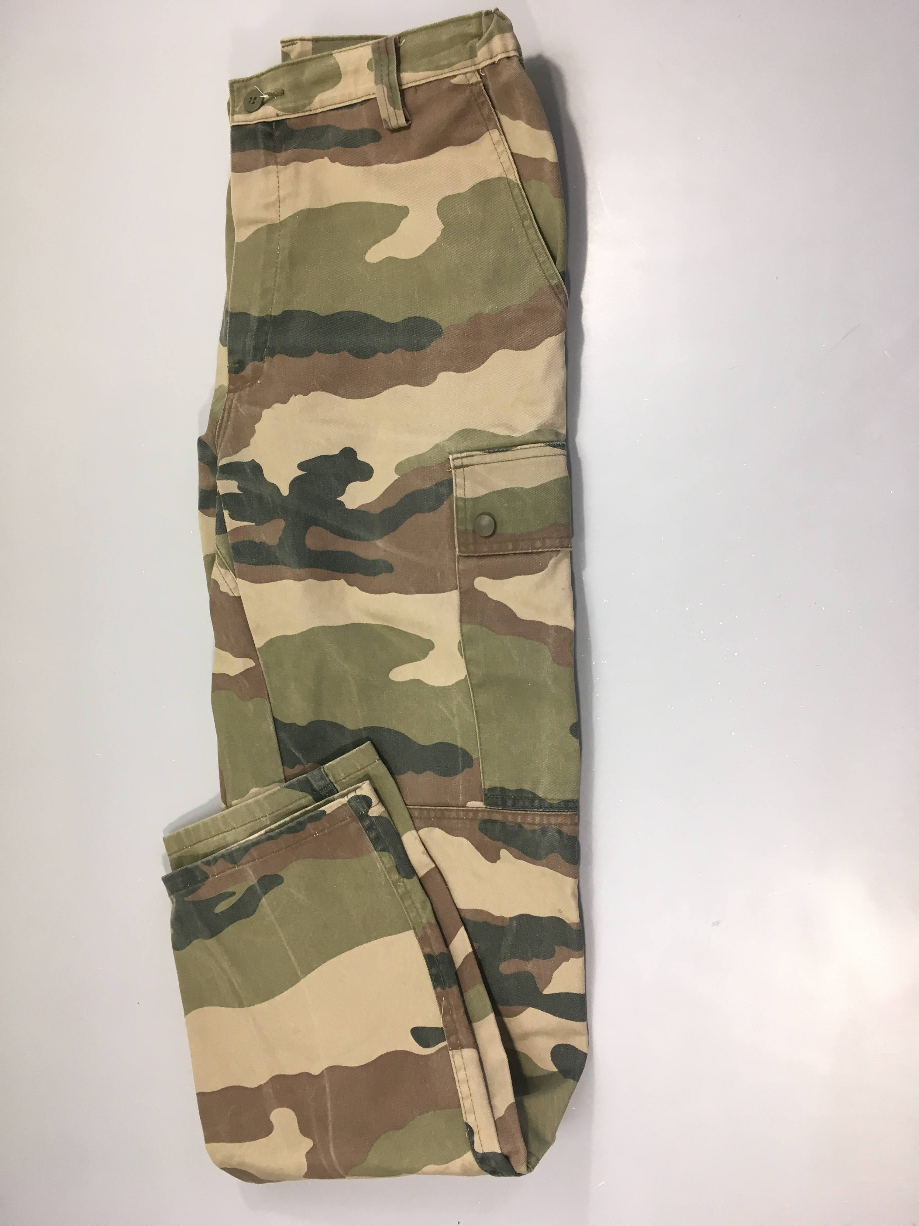 Pantalon camouflage kaki 42