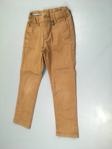 Pantalon chino brun, moins cher chez Petit Kiwi