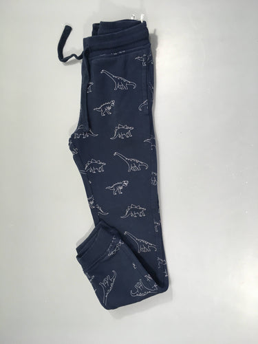 Pantalon de training bleu foncé dinos, moins cher chez Petit Kiwi