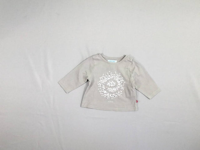 T-shirt m.l beige e, moins cher chez Petit Kiwi