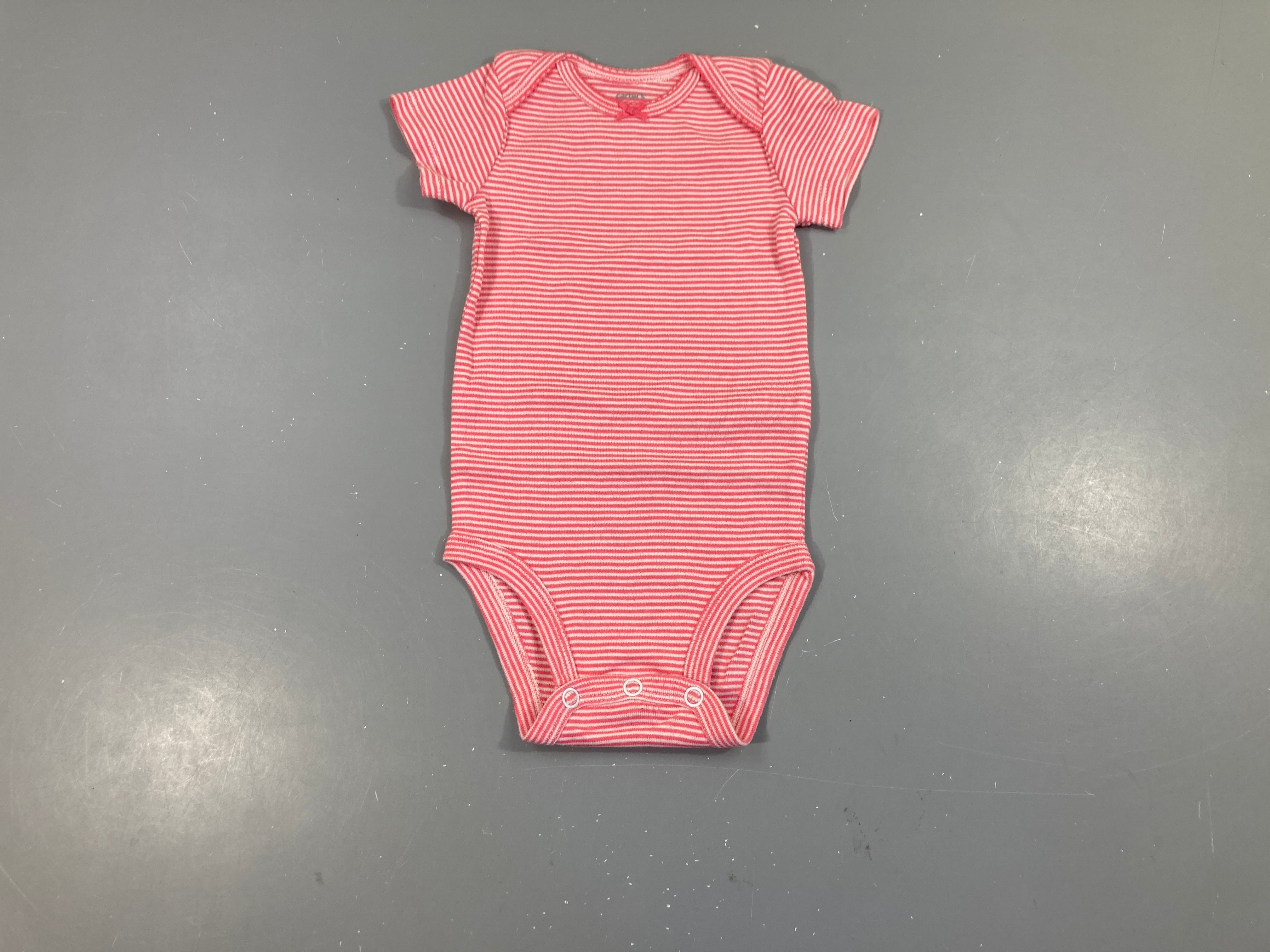 Body m.c rose rayé
