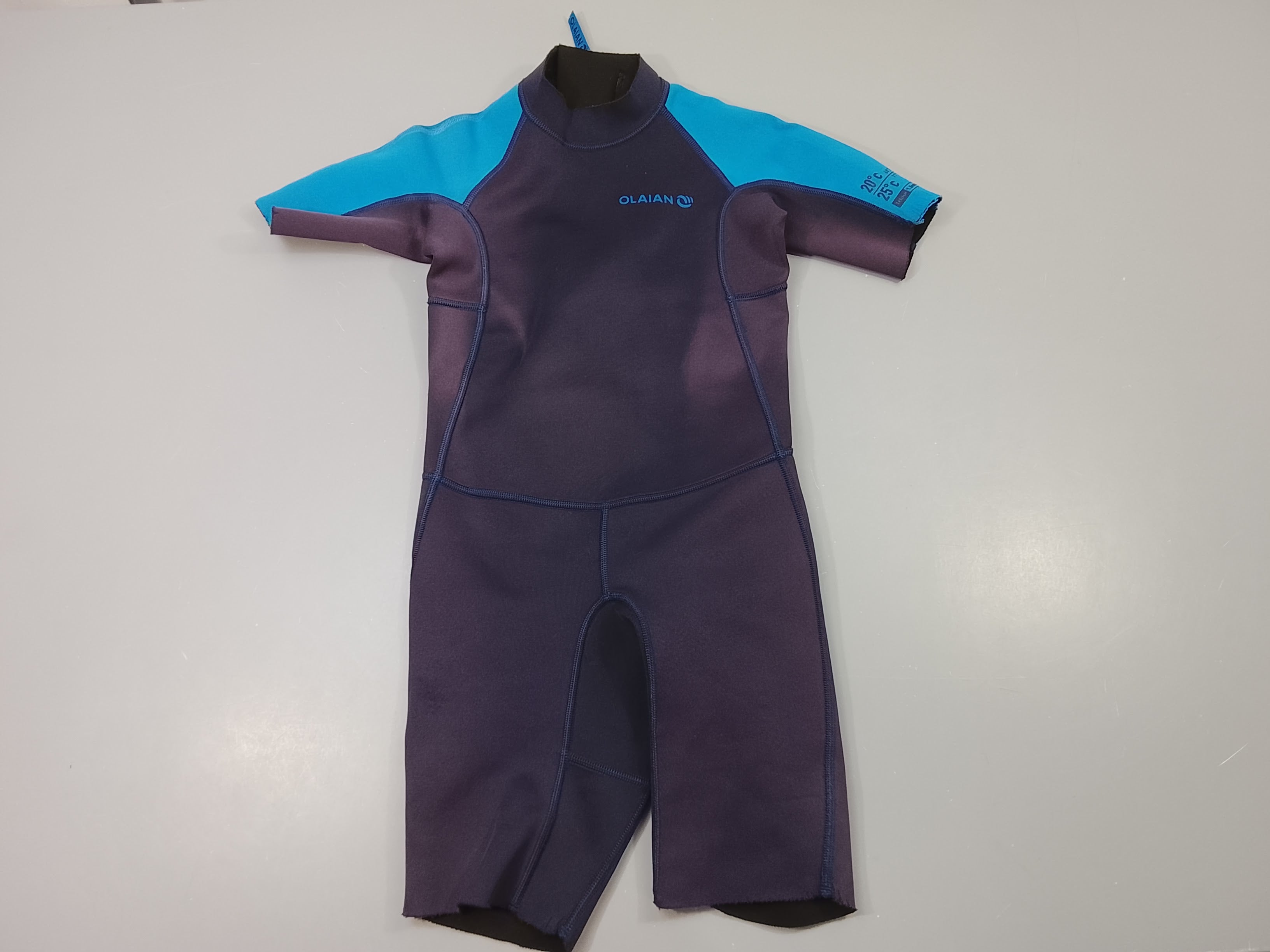 Combinaison de plongée bleu, bleu marine 
