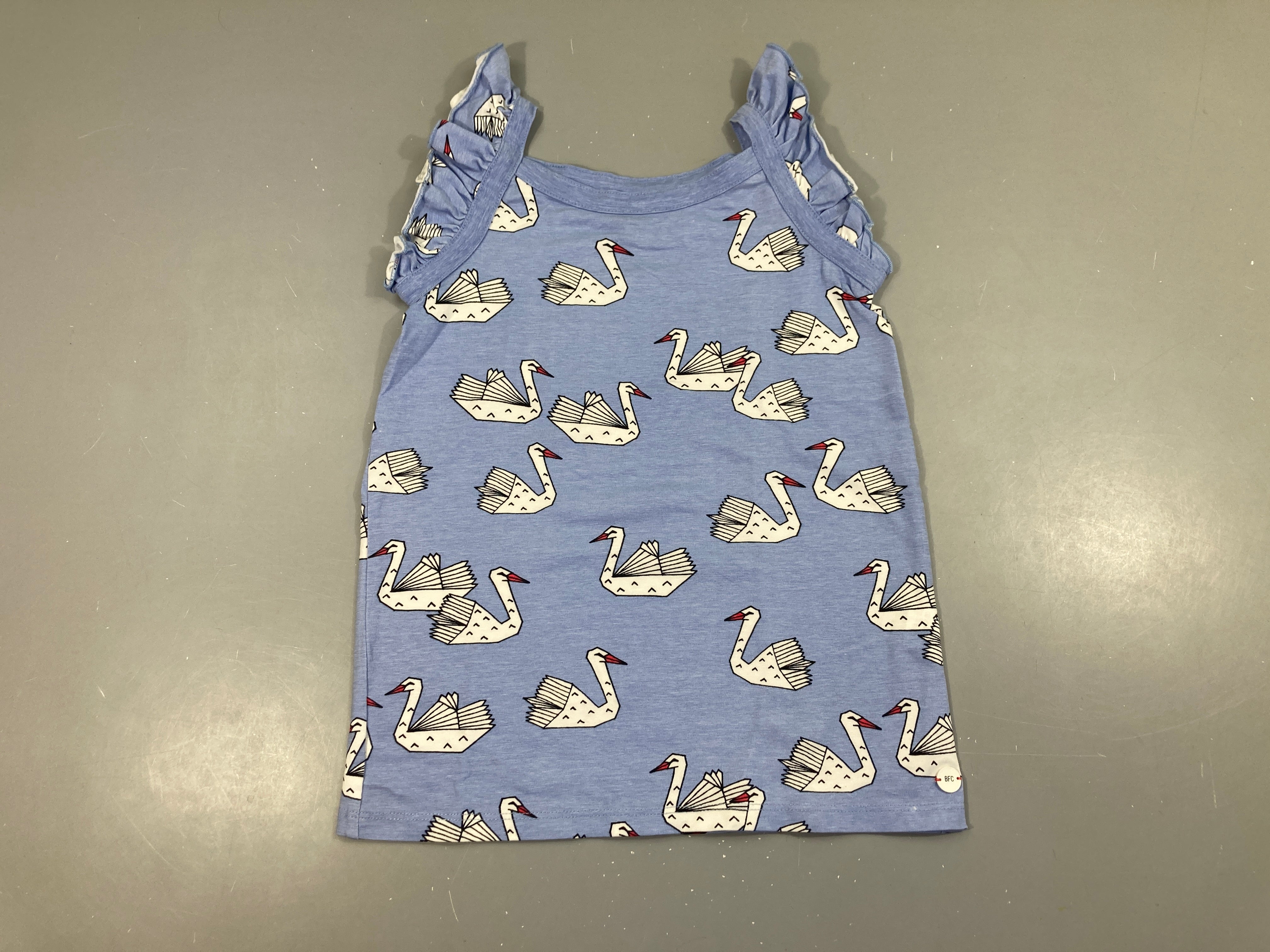 T-shirt m.c bleu cygnes