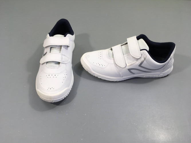 Etat neuf baskets blanches scratchs, 37, moins cher chez Petit Kiwi