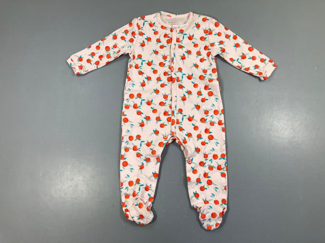 Pyjama jersey rose fruits Carrément beau, moins cher chez Petit Kiwi