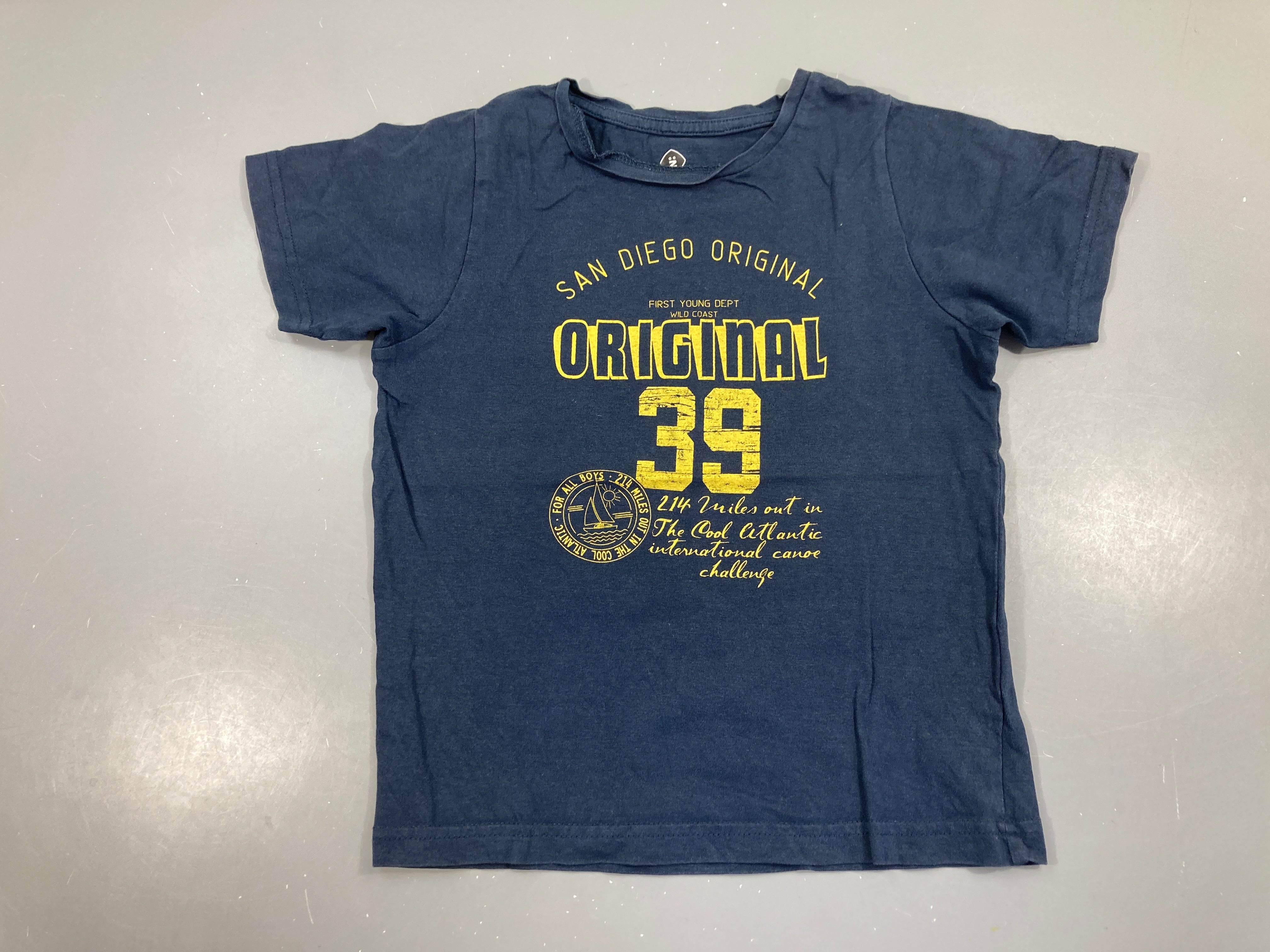 T-shirt m.c bleu marine Original
