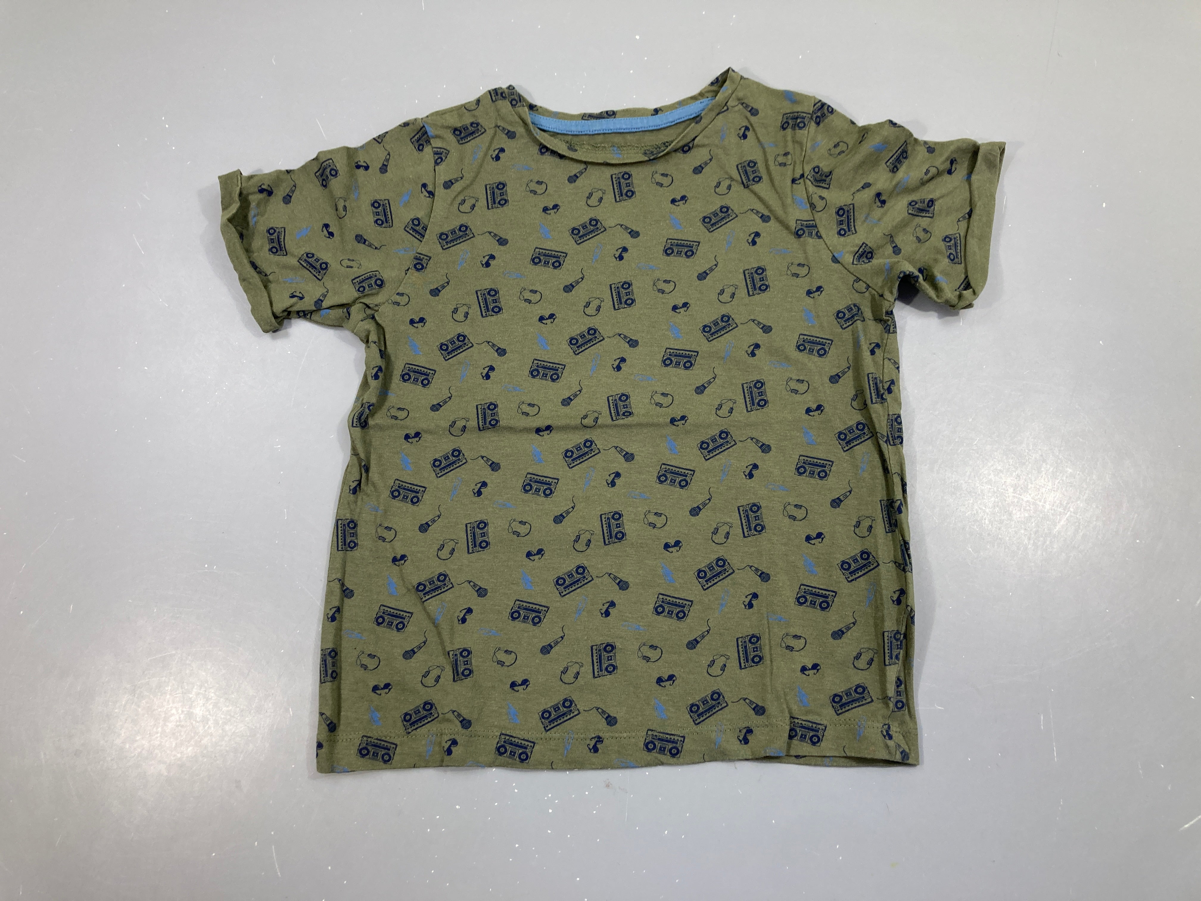 T-shirt m.c vert radios
