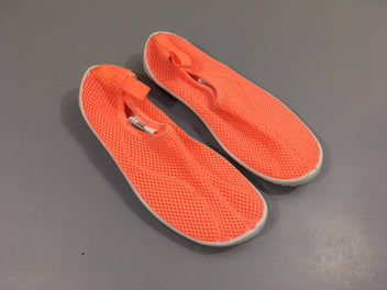 Chaussures d'eau orange néon, 32/33