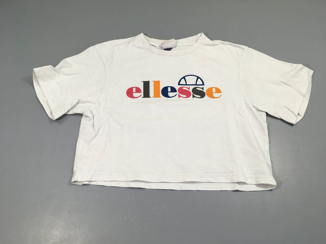 T-shirt m.c court blanc Ellesse, moins cher chez Petit Kiwi