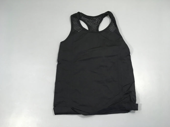 T-shirt s.m de sport noir effet résille, moins cher chez Petit Kiwi