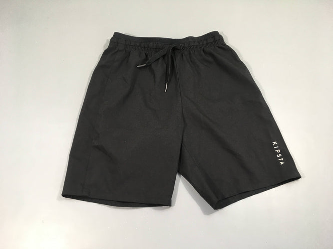 Short de sport noir Kipsta, moins cher chez Petit Kiwi