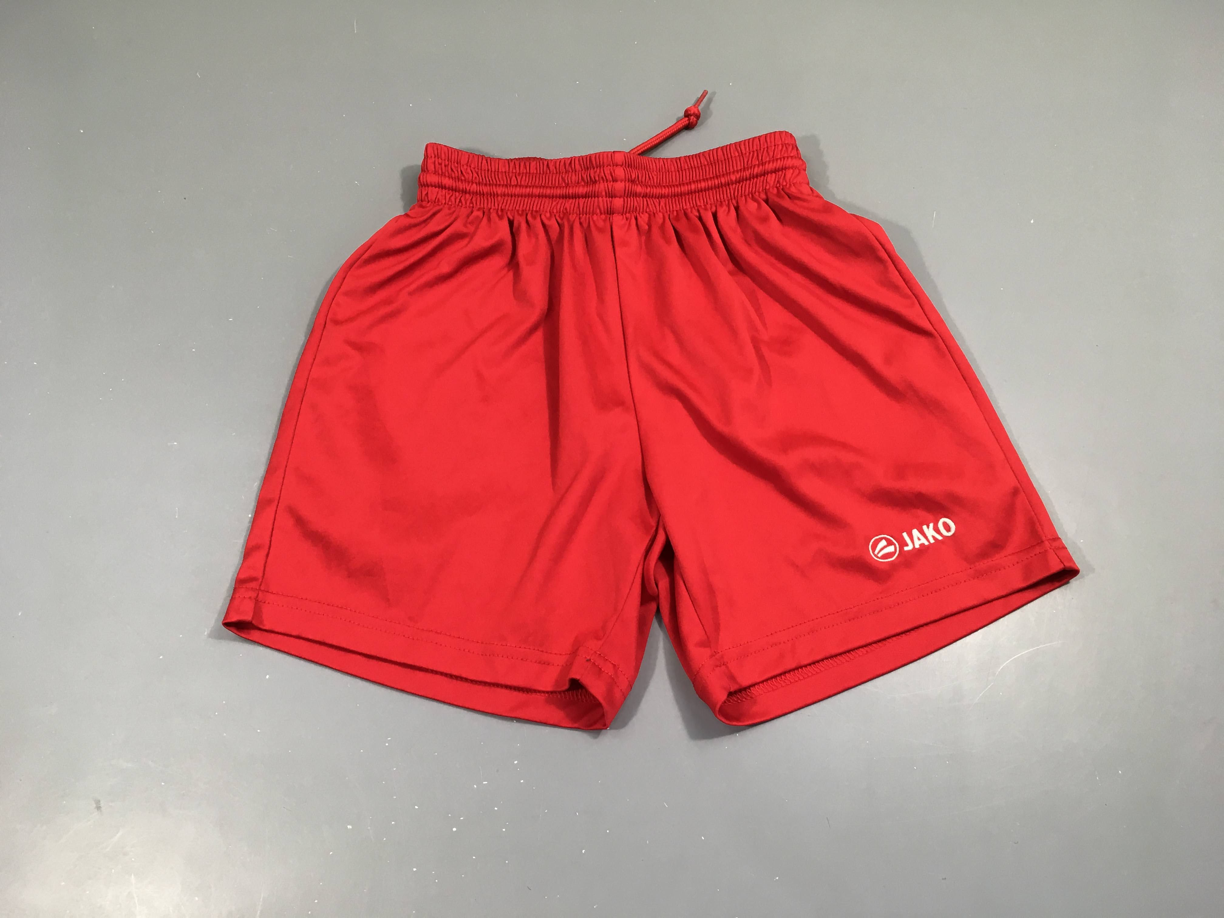 Short de sport rouge Jako