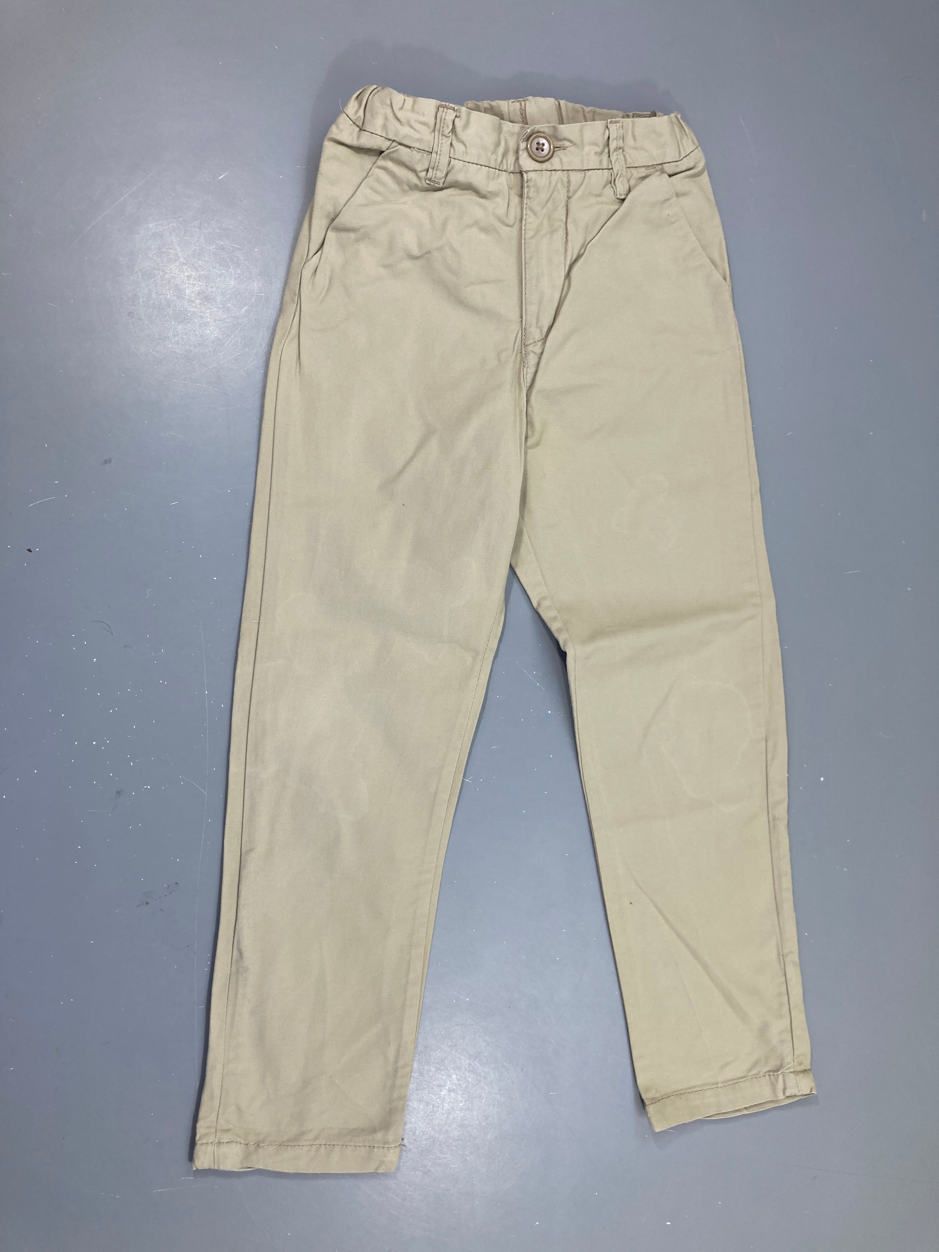 Pantalon chino beige