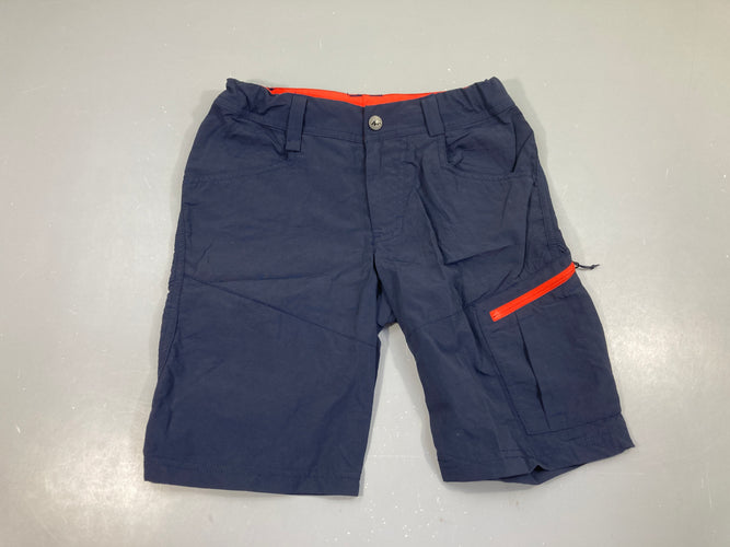 Bermuda de randonnée bleu foncé (taille estimée, pas d'étiquette), moins cher chez Petit Kiwi