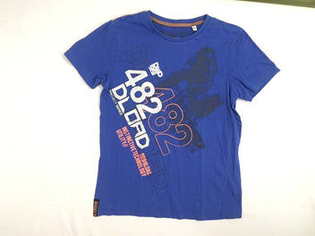 T-shirt m.c bleu 482
