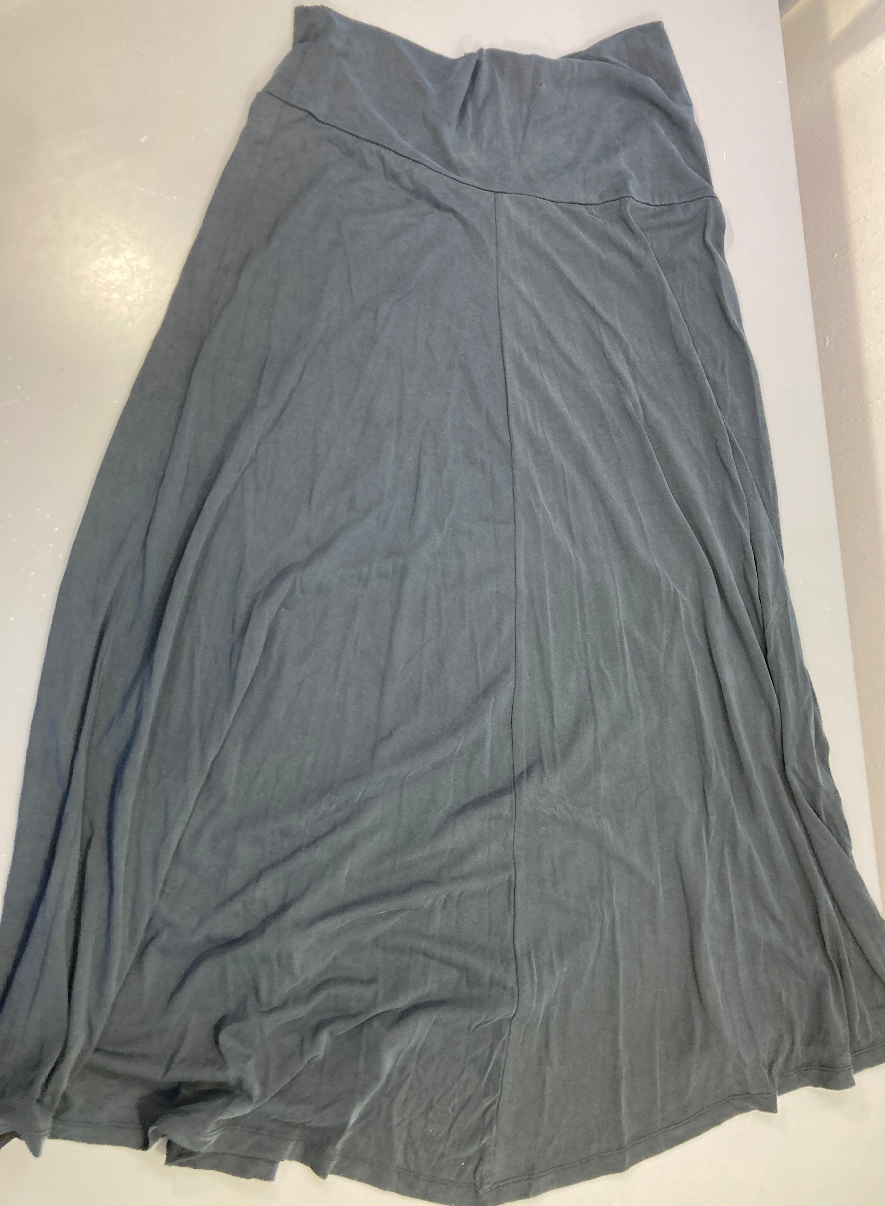 Jupe de grossesse en jersey gris anthracite