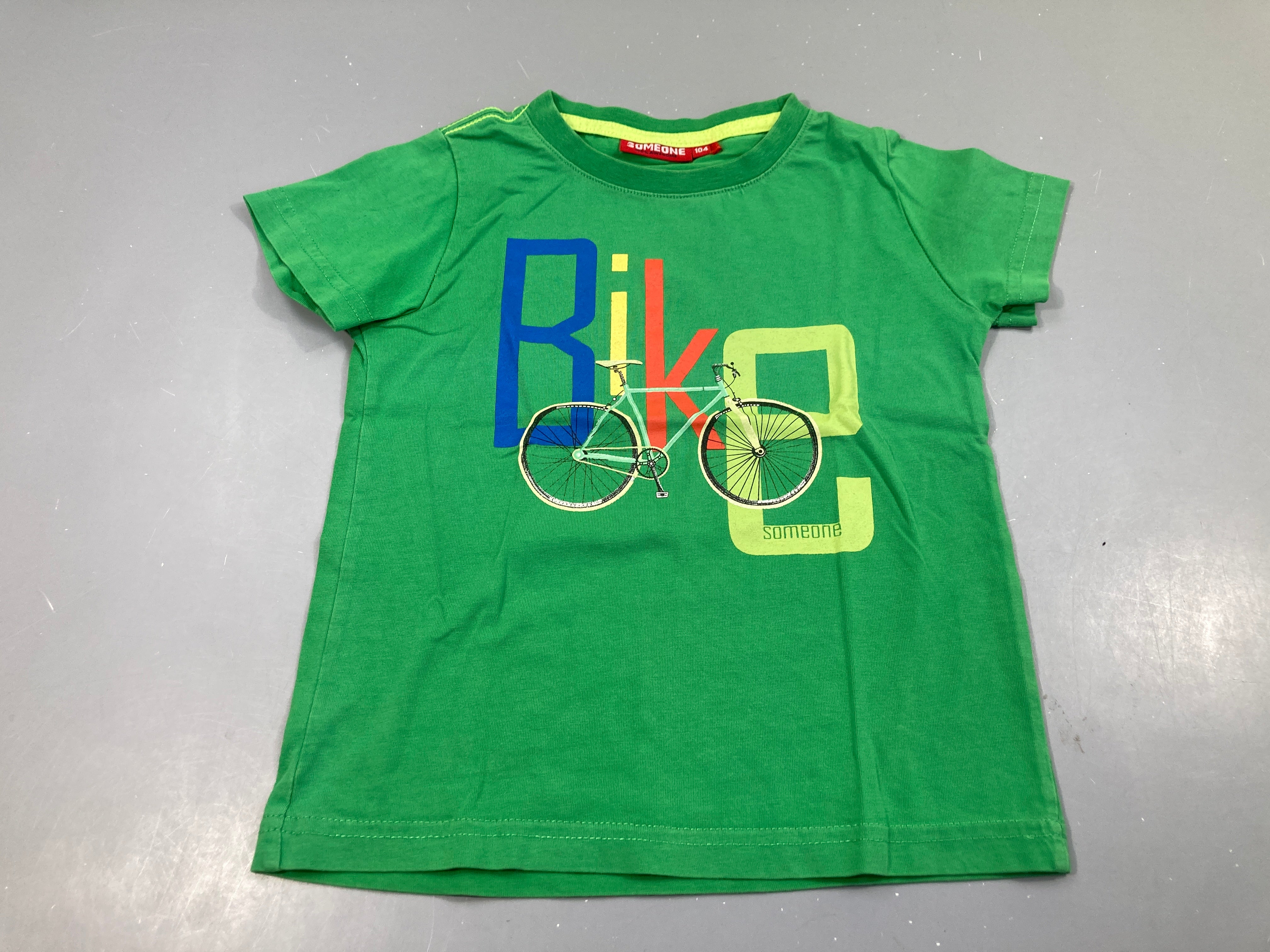 T-shirt m.c vert Bike vélo