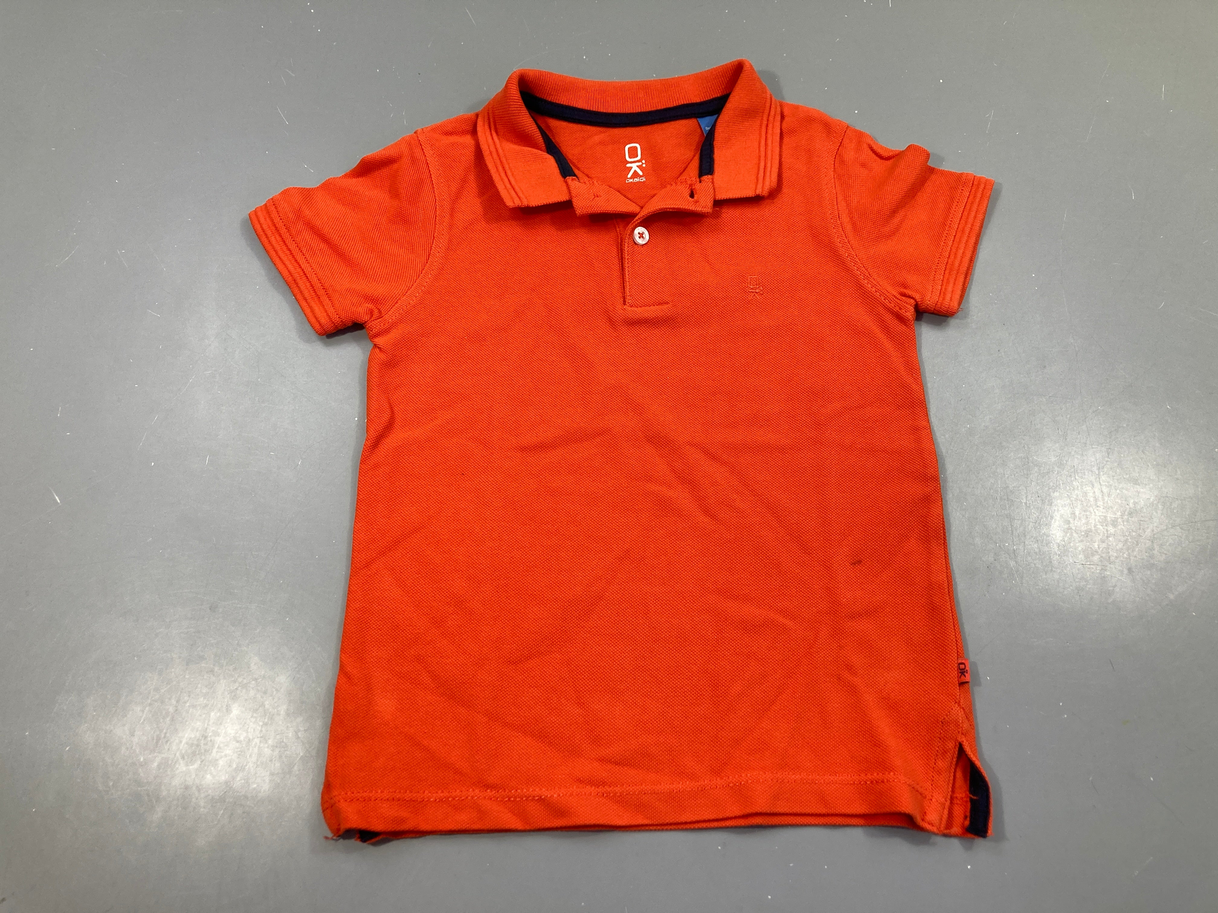 Polo m.c orange