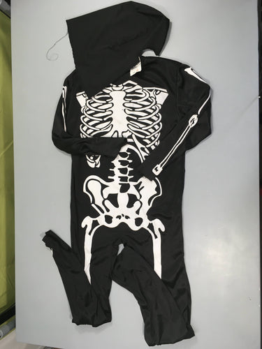 Déguisement Halloween combinaison squelette + cagoule, moins cher chez Petit Kiwi