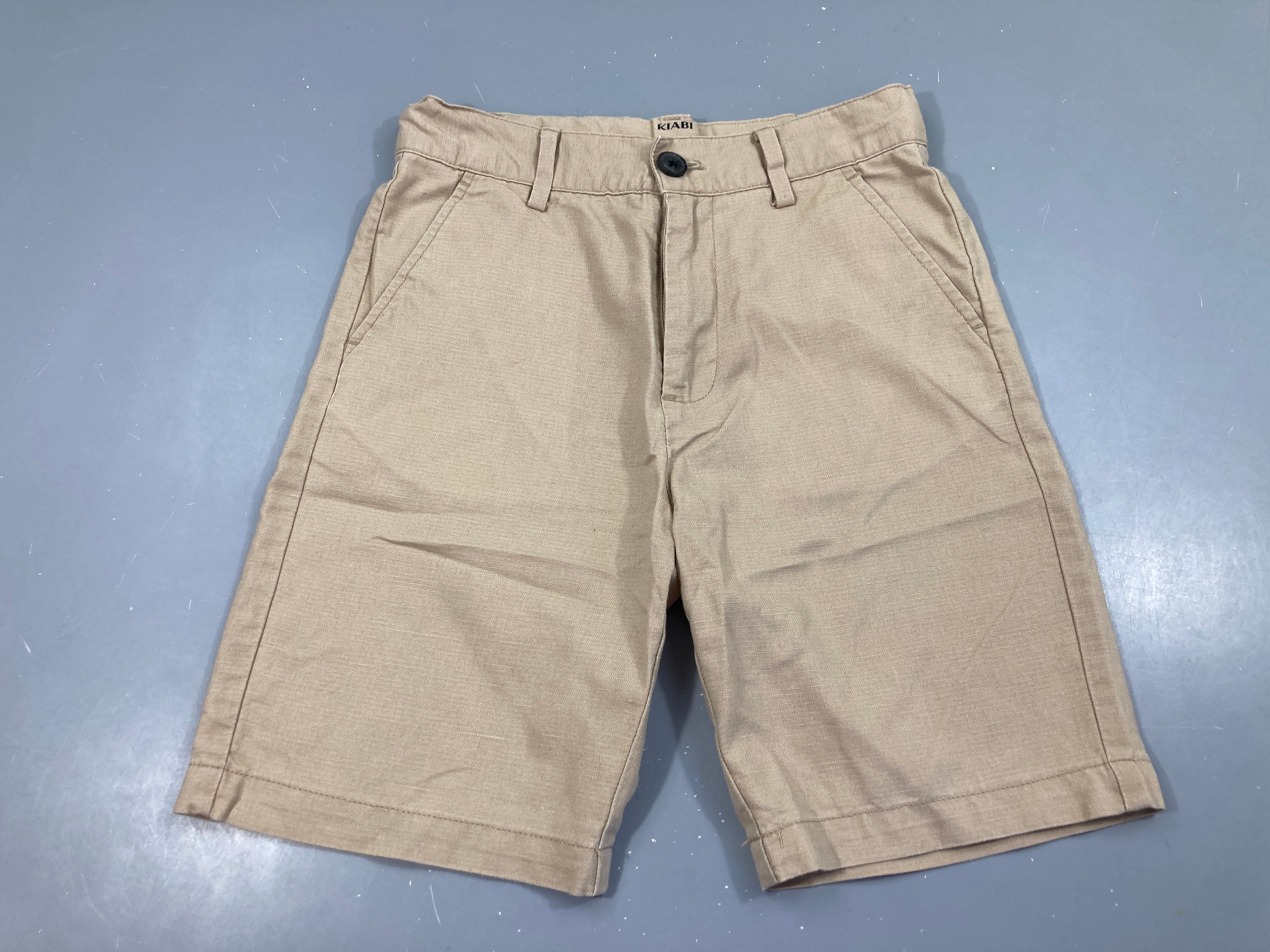 Bermuda beige en lin