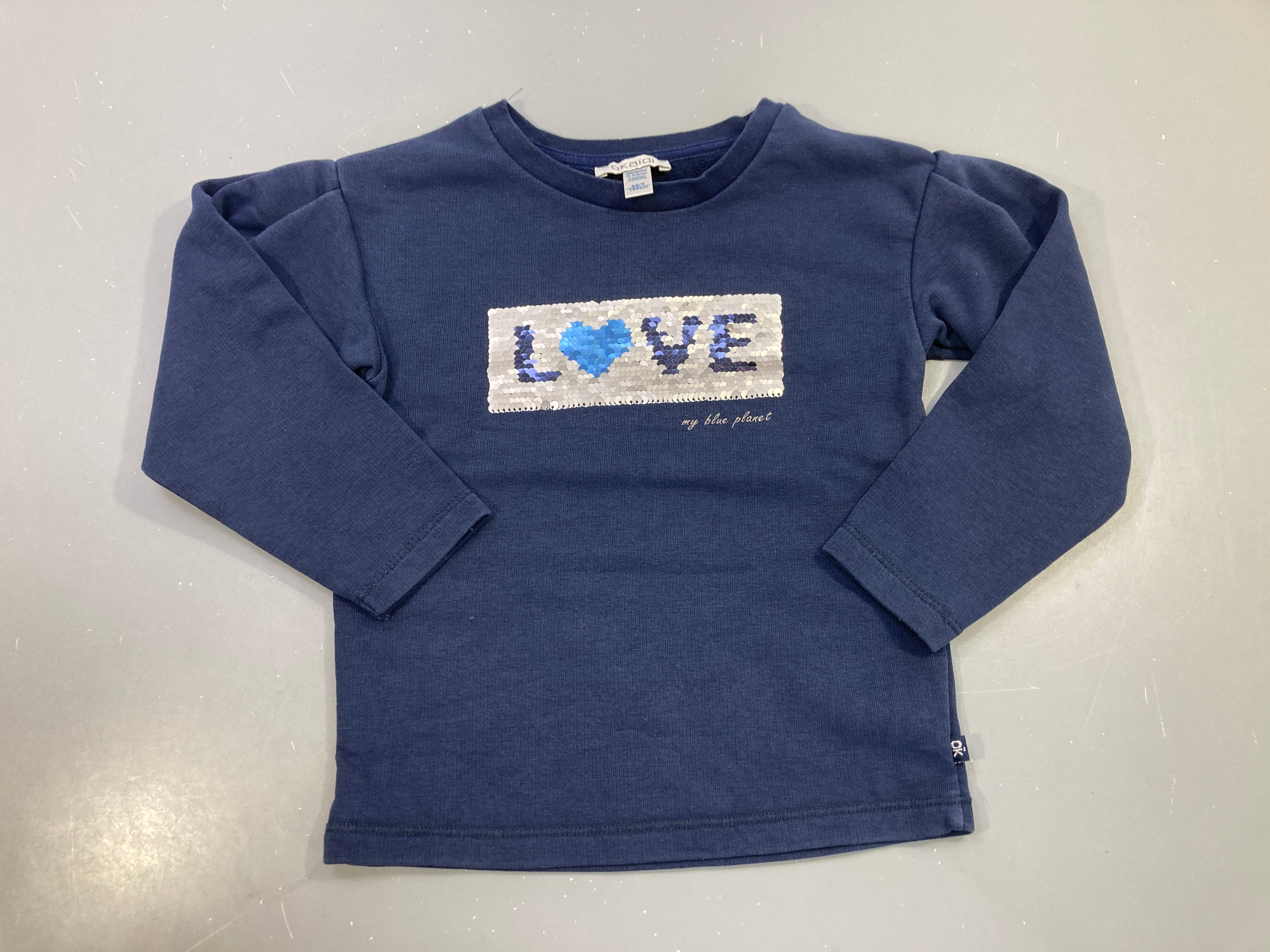 Sweat bleu marine 