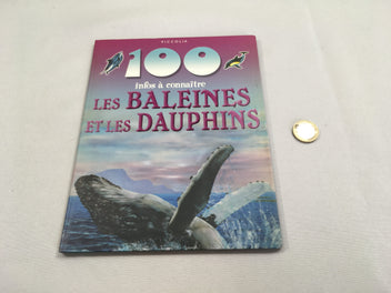 101 infos à connaitre Les baleines et les dauphins-Couverture usée