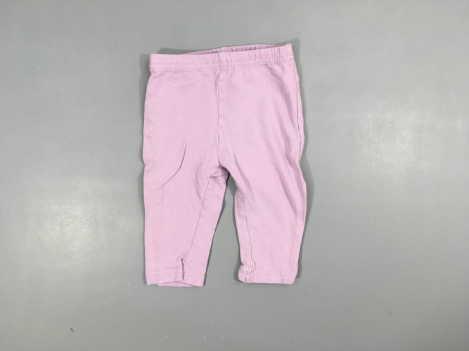 Legging lilas 95% coton 5% élasthanne, moins cher chez Petit Kiwi