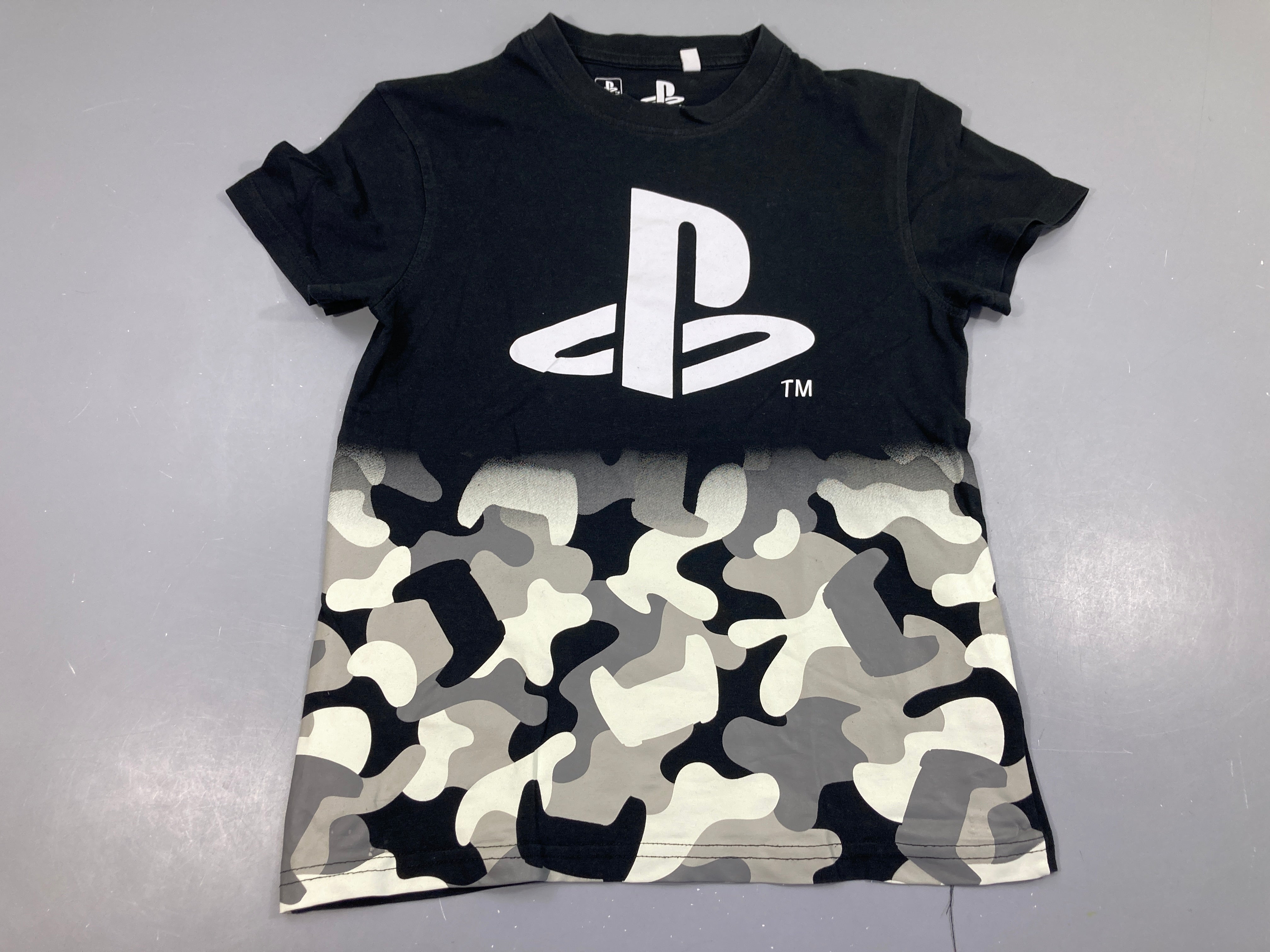 T-shirt m.c noir Playstation
