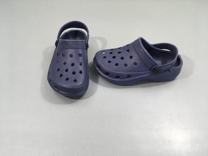 Sabots style crocs bleu foncé, 31, moins cher chez Petit Kiwi