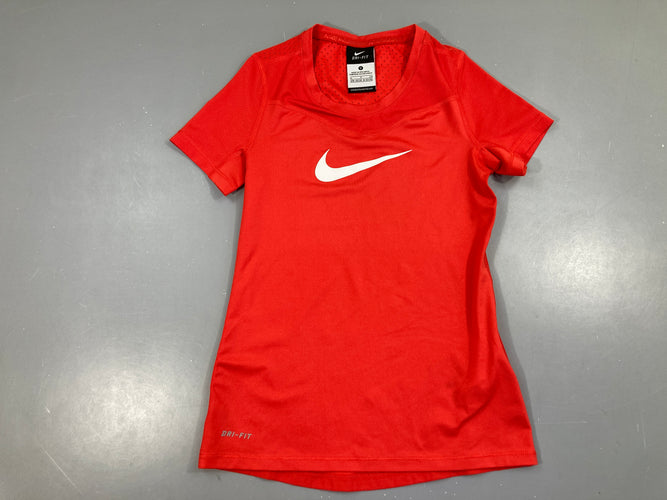 T-shirt m.c de sport rouge Nike, moins cher chez Petit Kiwi
