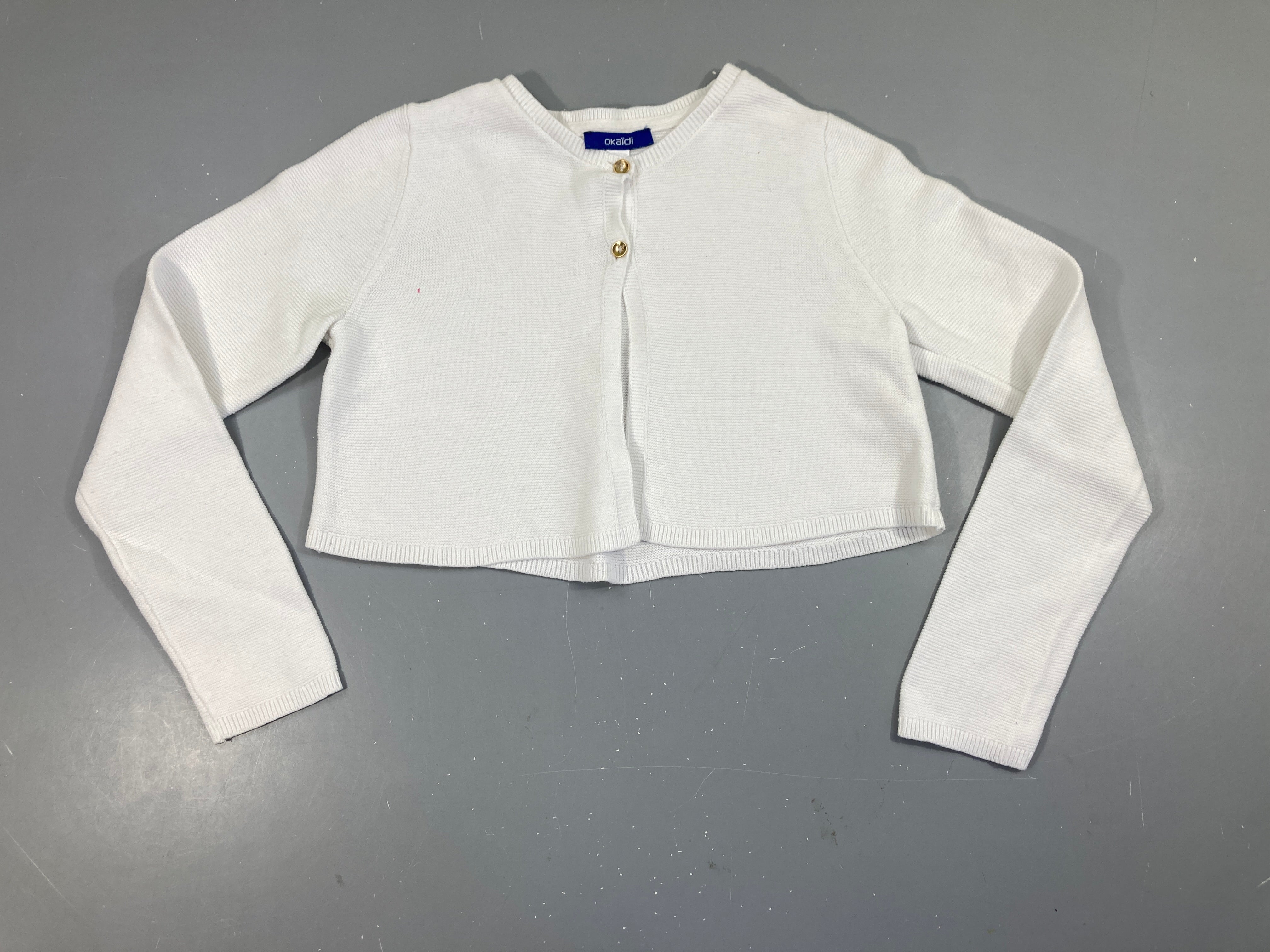 Gilet blanc court