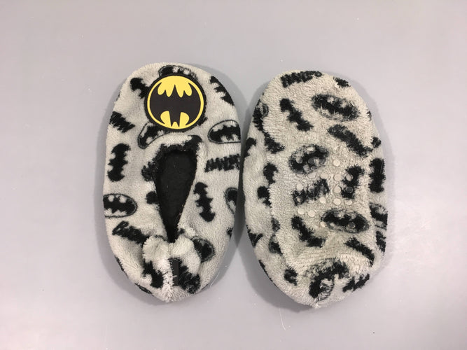 Pantoufles souples velours Batman, moins cher chez Petit Kiwi
