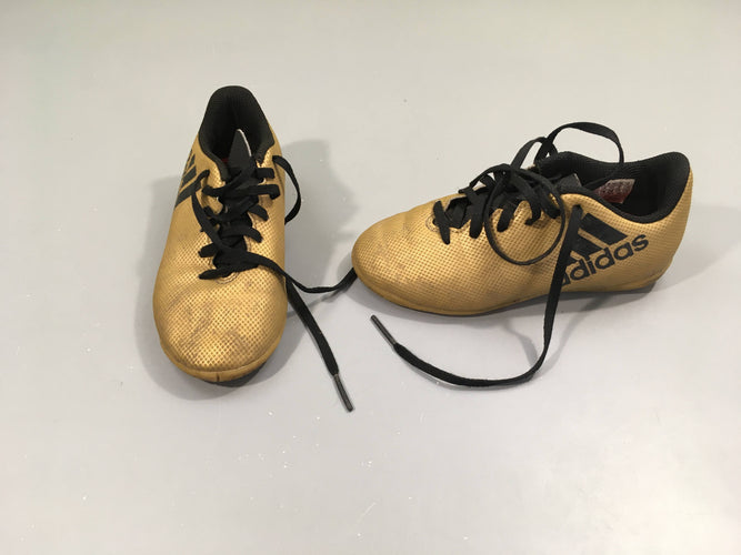 Baskets de foot dorée Adidas, moins cher chez Petit Kiwi
