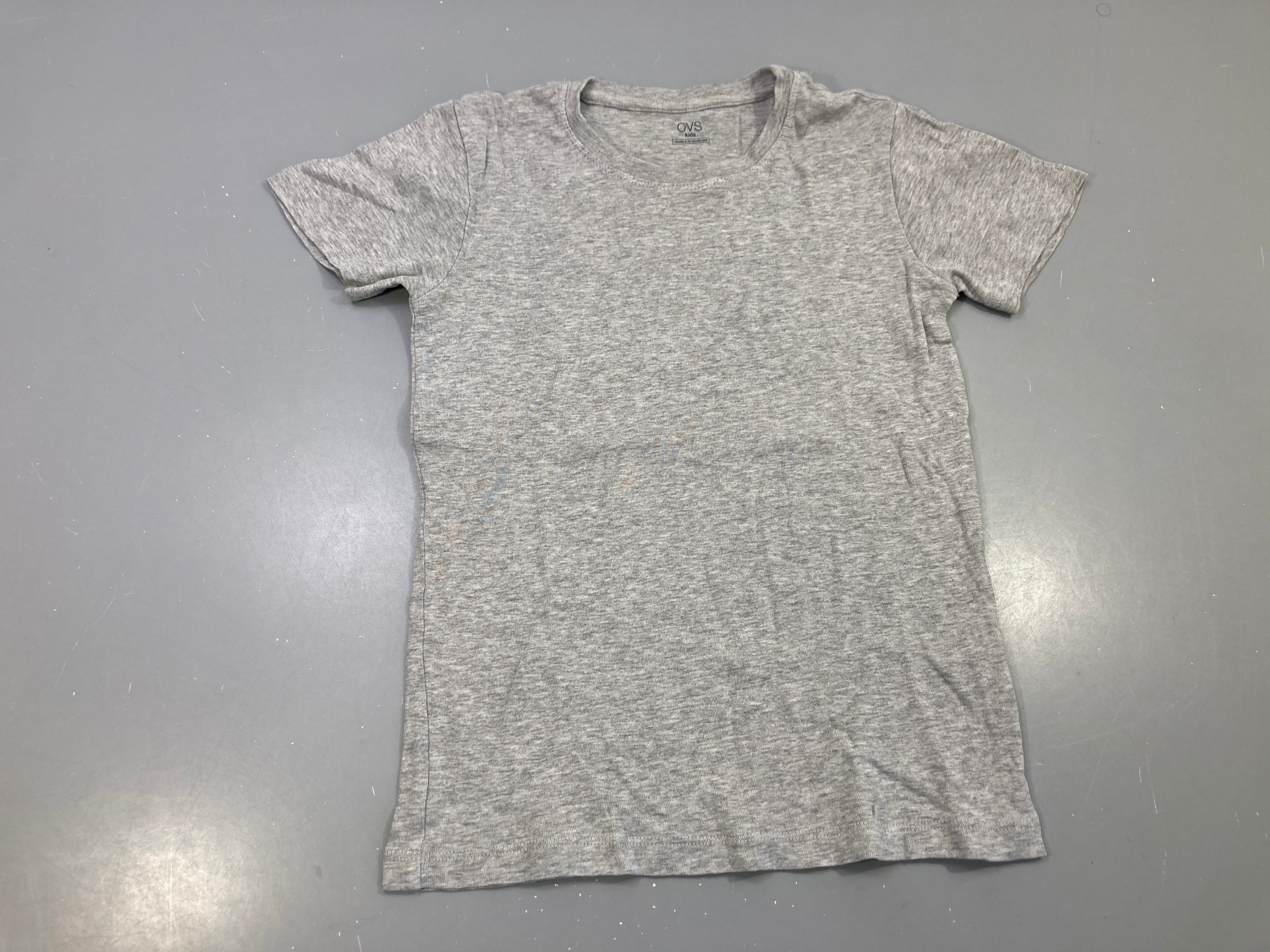 T-shirt m.c gris chiné