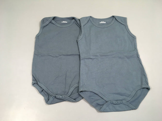 2 Bodies s.m gris bleuté, moins cher chez Petit Kiwi