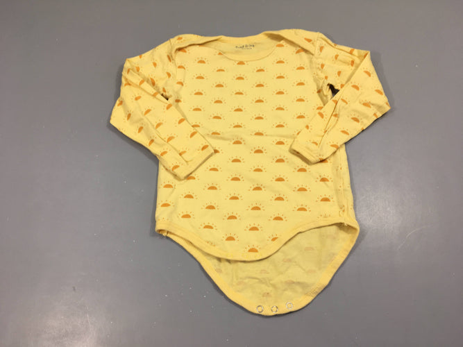 Body m.l jaune soleil, moins cher chez Petit Kiwi