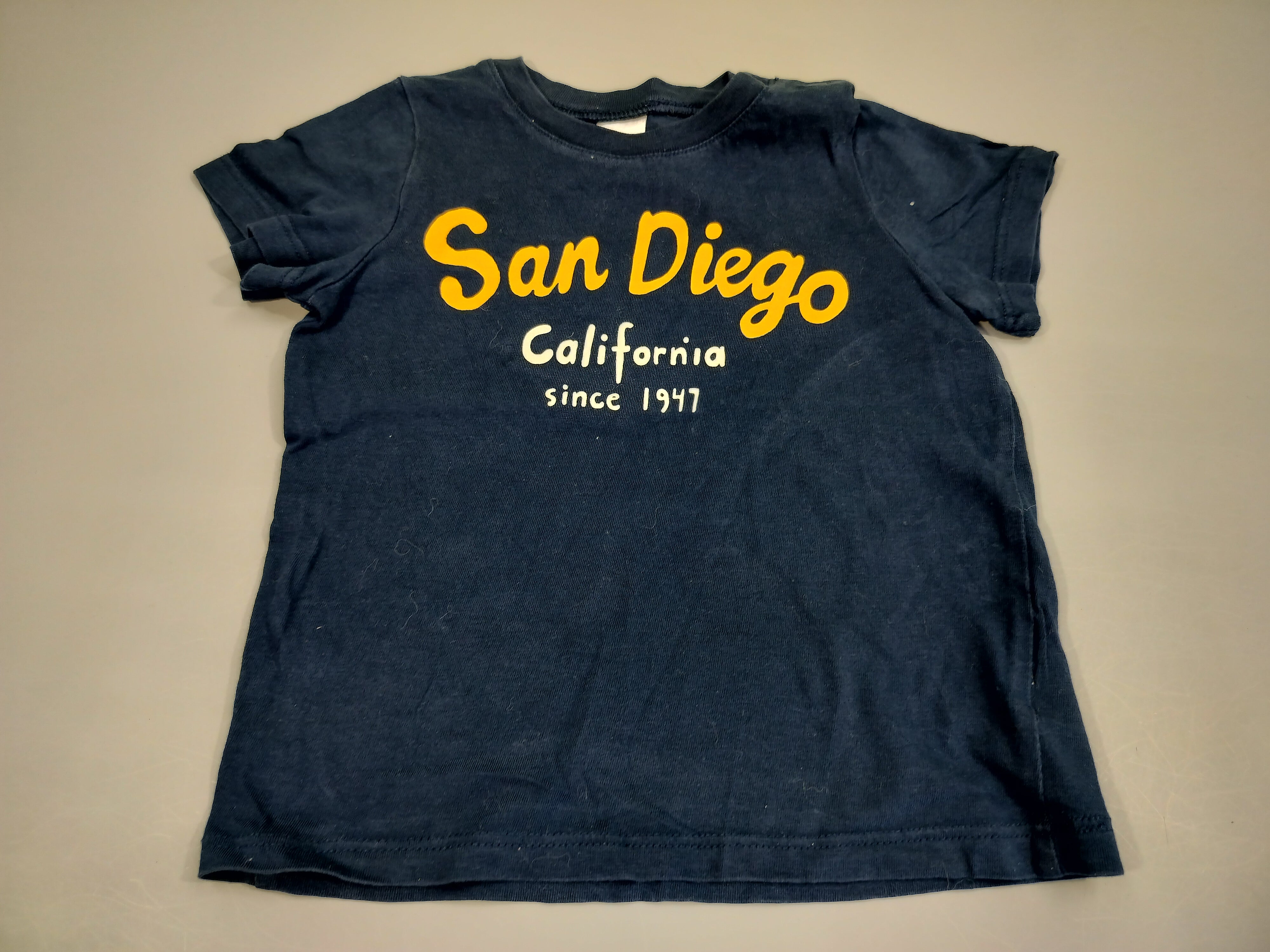 T-shirt m.c bleu marine 