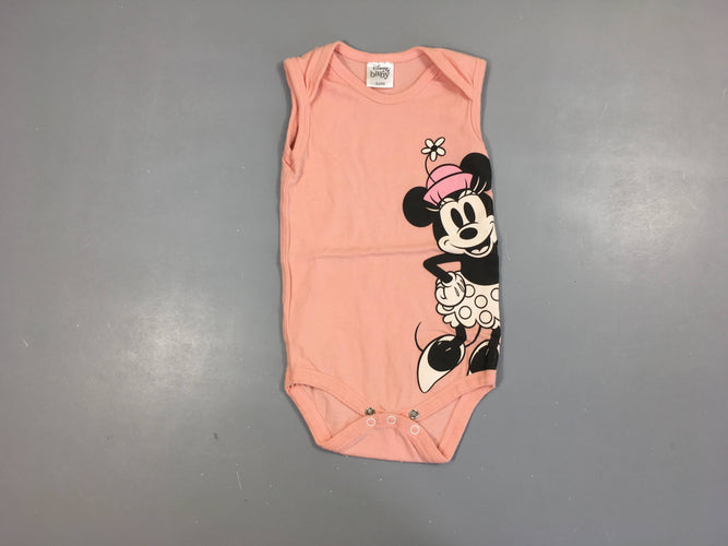 Body s.m rose Minnie, moins cher chez Petit Kiwi