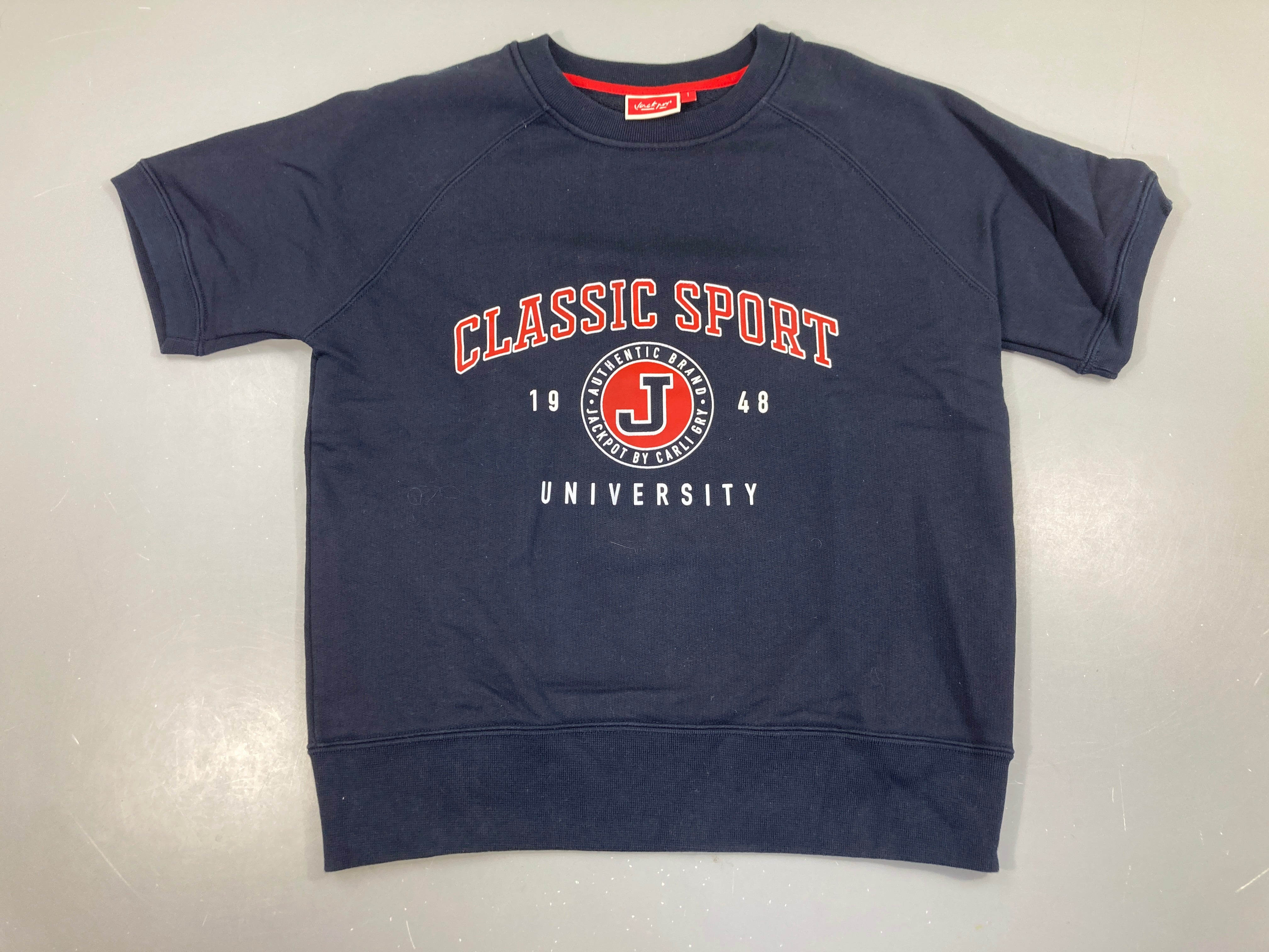 Sweat m.c bleu marine Classic sport