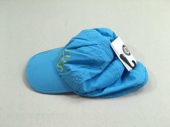 NEUF casquette anti-uv bleue, moins cher chez Petit Kiwi