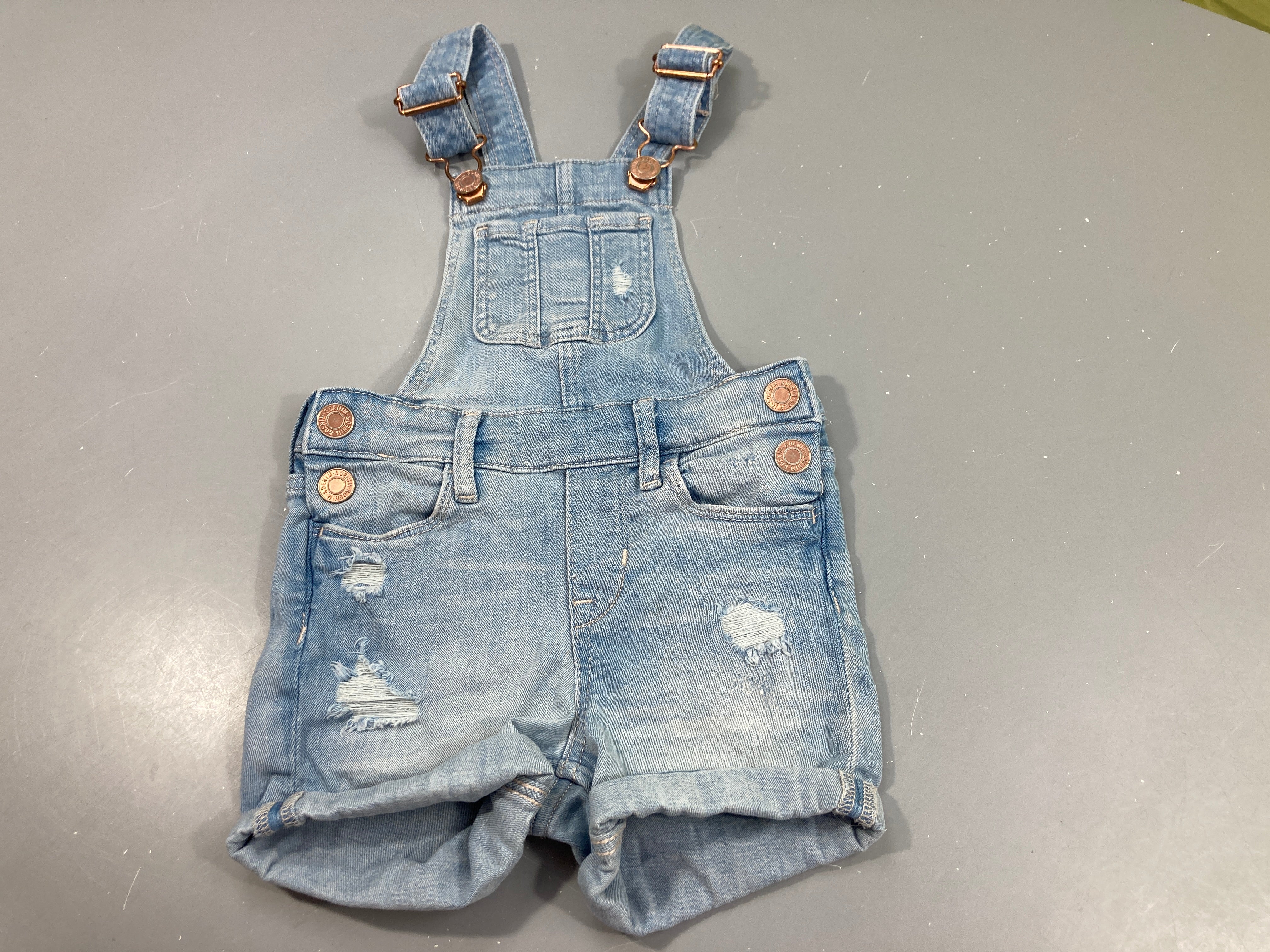 Salopette short en jean