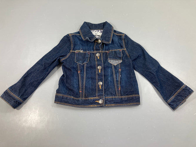 Veste en jean, moins cher chez Petit Kiwi