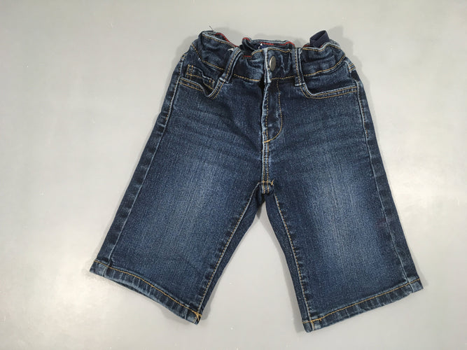 Bermuda jean slim, moins cher chez Petit Kiwi