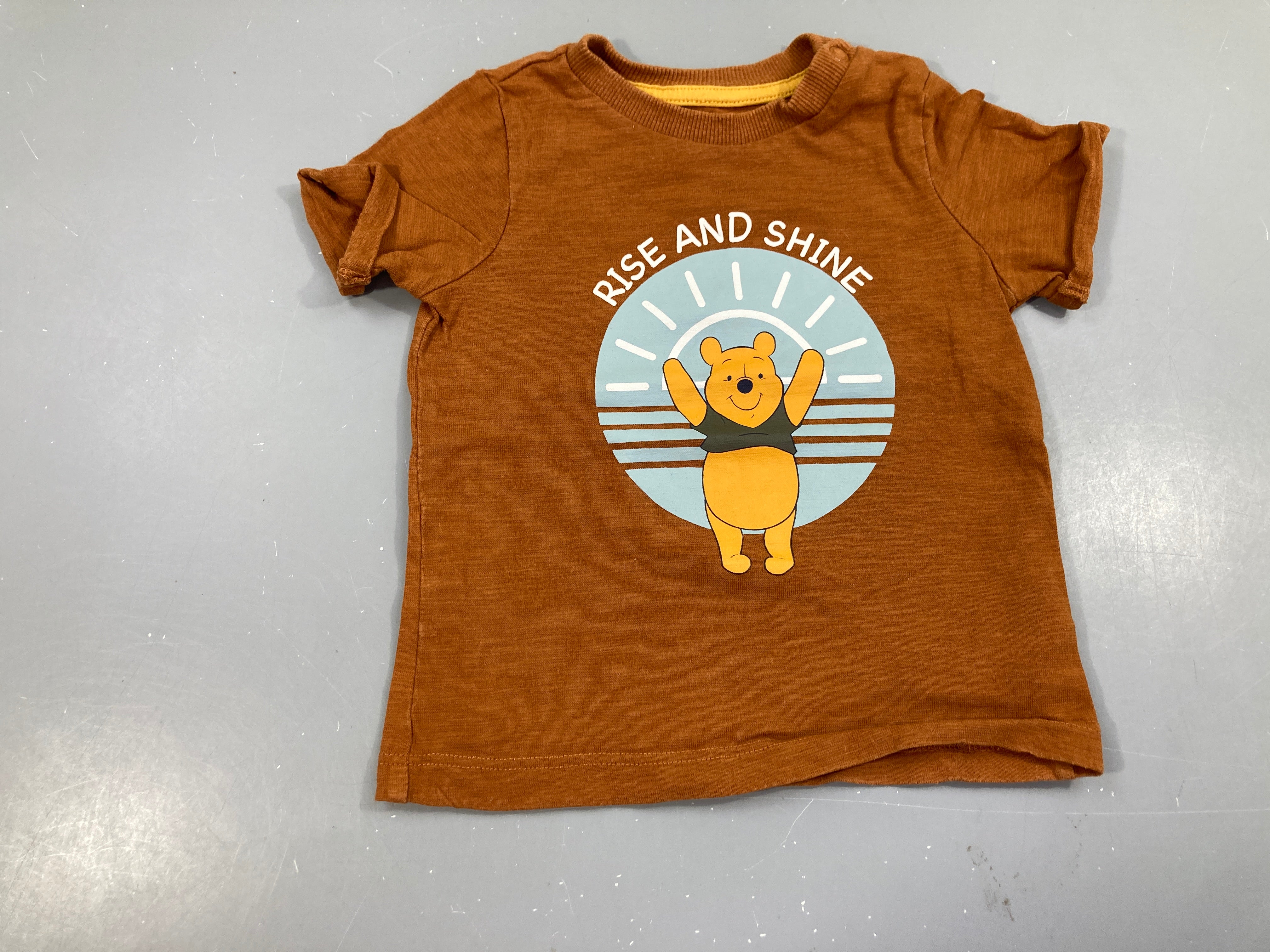 T-shirt m.c brun Winnie l'ourson