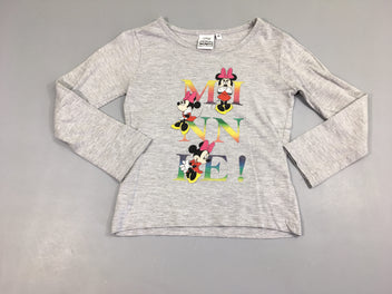 T-shirt m.l gris chiné Minnie