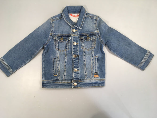 Veste denim, moins cher chez Petit Kiwi