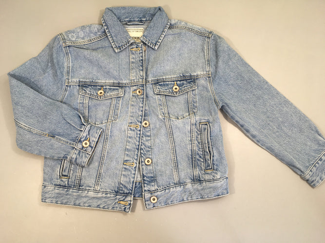 Veste en jean clair, moins cher chez Petit Kiwi